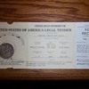 Rare coin w/ authentication - Walking Liberty 1/2 Dollar