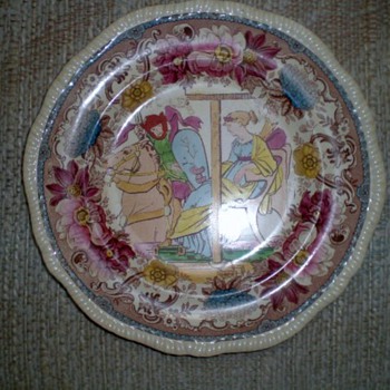OLD DECORATIVE PLATE