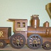 Locomotive Cigarette Holder,lighter and ashtray