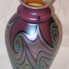 Orient & Flume Art Glass Vase --1976