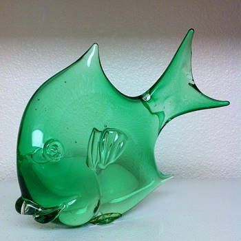 Cenedese Murano Fish Sculpture - Art Glass