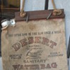 ww2 era canvas water bag & safety can