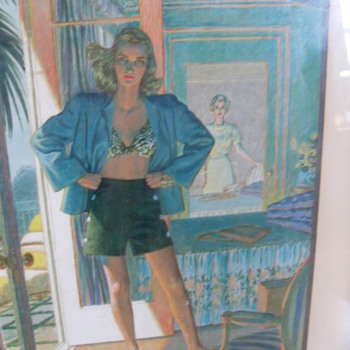 EDWIN GEORGI's  ILLUSTRATIVE ART (SATURDAY EVENING POST) - Posters and Prints