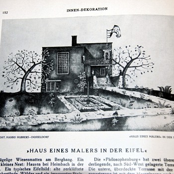 1930 German Magazine on Design/Interior decorating - Innendekoration