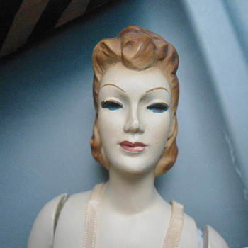 1940's Miniature Sewing Mannequin - Sewing