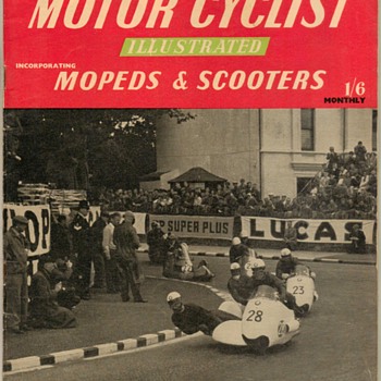 1958 - "Motor Cyclist Illustrated" Magazine (British) - Paper