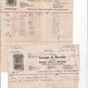 Coal Bills From 1913 & 1918, Dry Cleaning From 1923 & 1921, Auto Insurance From 1920