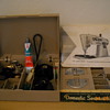 1961 Singer Rocketeer Slant-o-Matic in cabinet.