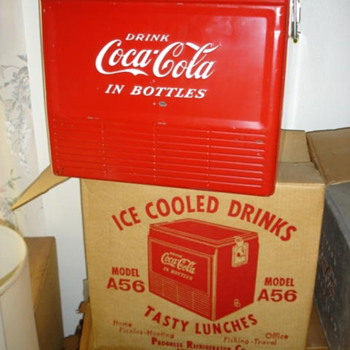 Coke cooler like new, still in the box?