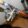 antique fishing pole