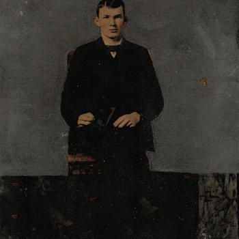Tintype photo