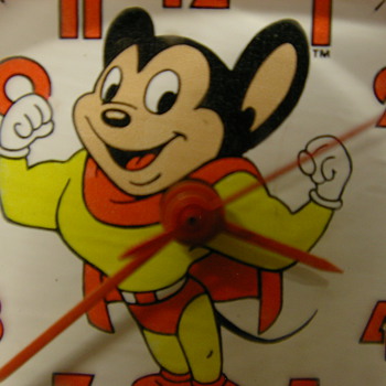 1985 Mighty Mouse Wristwatch by Bradley - Wristwatches