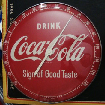 1950 Coca-Cola Thermometers - Coca-Cola
