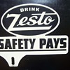 40's Zesto Soda License Plate Topper