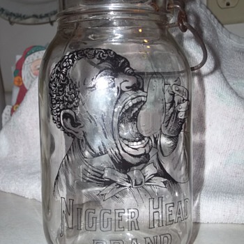 "N*$#&*" Head Brand Oyster Jar