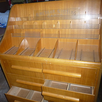American Greetings Vintage Card Cabinet - Furniture
