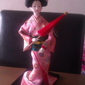 Geisha porcelain face - Dolls