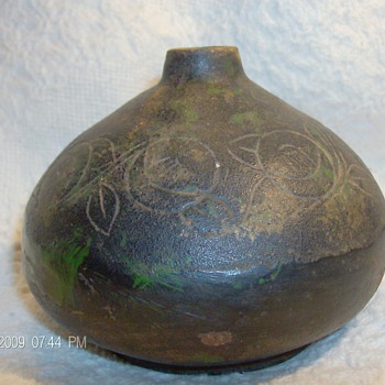 Metal Vessel - Folk Art