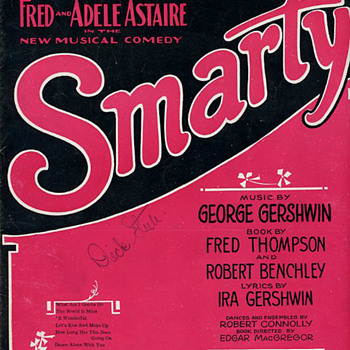S' Wonderful from "Smarty" 1927 (later changed to "Funny Face")