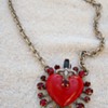 De Luxe NYC/A'dam Heart & Dagger Necklace