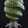 Art Nouveau Kralik Iridescent Glass Shell Vase Czechoslovakia