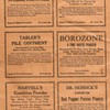 More vintage ads. Smiths Bile Beans? Tabler's Pile Ointment?
