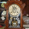 Gilbert “Parole” Walnut Case 8-Day Shelf Clock, 1880s