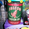 Falcon Motor Oil, Dealer Display Can