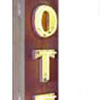 1920's Neon RECTOR HOTEL 10ft.Tall Historical sign - Signs