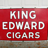 King Edward Cigars Porcelain Sign