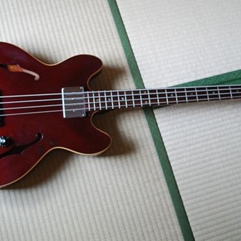 1967 Epiphone Rivoli bass guitar