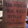 Ernest Hemmingway - For whom the bell tolls