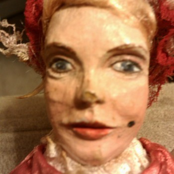 Woman in red. - Dolls