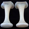Kralik Martele Mother of Pearl Trumpet Vase Set