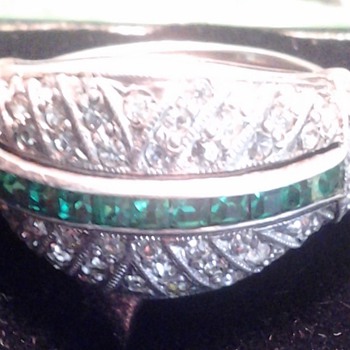 Art Deco Ciner Ring