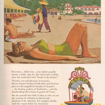 1951 - American Airlines Advertisement
