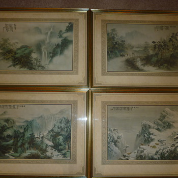 1930's Japanese Season prints ?