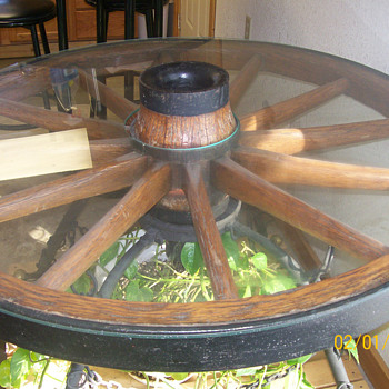 Conestoga Wagon Wheel - Furniture