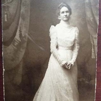 Antique Bridal Photo - Photographs