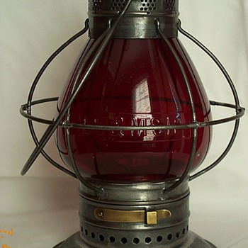LS&MS Ry Bonnell & Gridley Fixed Globe Lantern