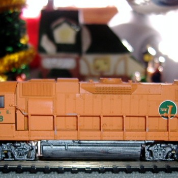EJ&E #658 SD38-2 N scale