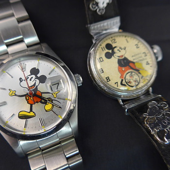 Transformation Of Mickey Mouse Rolex - Wristwatches