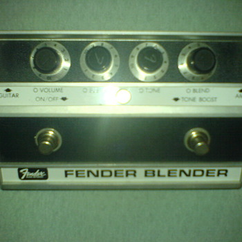Fender Blender, fuzz pedal