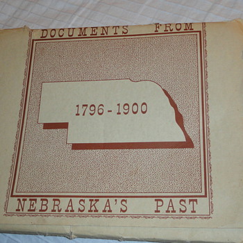 Nebraska documents 1796-1900