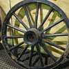 Good Condition Antique Wagon Wheels