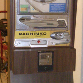 25 Cent Coin Operated Pachinko Machine (Mid 70's) - Coin Operated