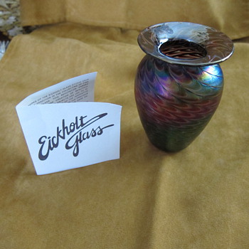Eickholt Glass Vase  - Art Glass