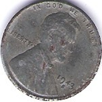 1943 Steel Penny - US Coins