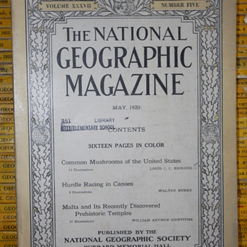 Th National GeoGraphic Magazine. - Paper