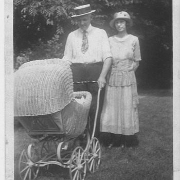 1920's Family Photo taking a stroll - Photographs